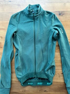 MAAP Women's Force Winter Pro LS Jersey - Green / Extra Small